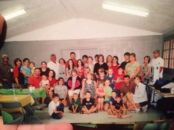 Francis Family reunion a few years ago.